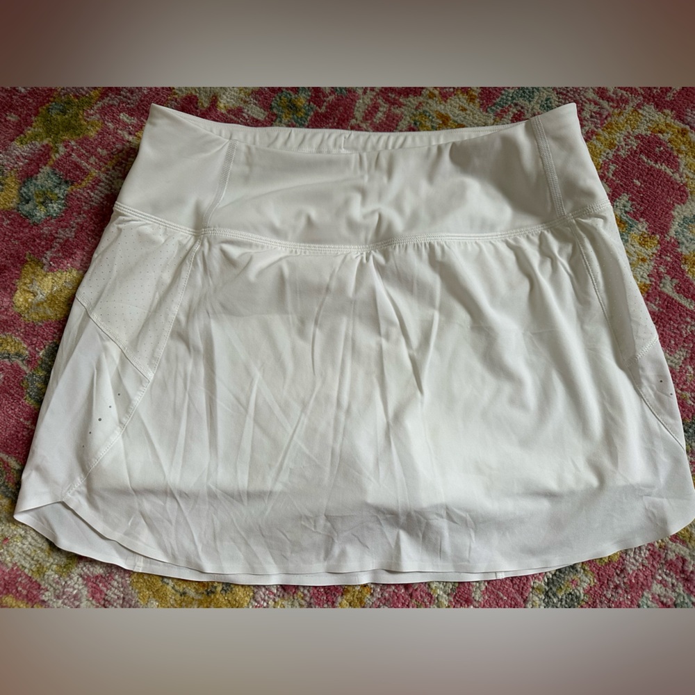 Athleta White Mini Skirt